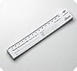 ^Wound Measuring Rulers - Wound Measuring Ruler, 25 sheets/pad, 10 pads/pack Min.Order is 1 PK ( 250 Each / Pack; ) ^Wound Measuring Rulers - Wound Measuring Ruler, 25 sheets/pad, 10 pads/pack Min.Order is 1 PK ( 250 Each / Pack; )