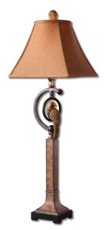 Uttermost 29134 Traditional / Classic Wood Desk & Task Lamp
