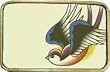 Outer Rebel Mens "Diving Sparrow" Metal Belt Buckle Style BU104