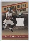 2008 Donruss Classics Monday Night Heroes Jerseys #25 - Derrick Mason/250