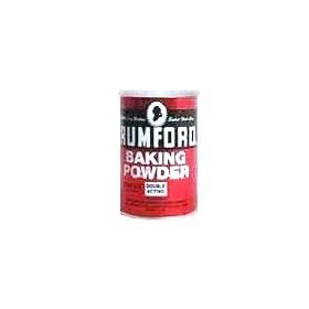 Rumford Baking Powder Canisters -- 8.1 oz