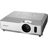 Hitachi CP-X206 XGA 2200 Lumens 7-Watt Audio Network Functions Hybrid Filter 3000/4000 Hour Lamp Life 3LCD Projector Included Carry Case