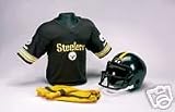 Pittsburgh Steelers NFL Youth Four Piece Uniform Set (Medium) from Franklin