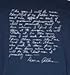 Duane Allman 'Quote' Navy 2-Sided T-Shirt