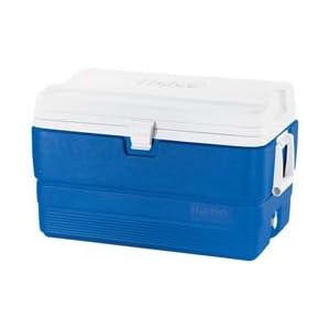 Igloo 44350 54qt Blu Wht Legend Igloo Ice Chest by 