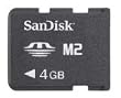 SanDisk 4GB Memory Stick Micro M2