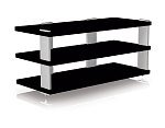 Tragwerk 1200 – finite elemente HiFi Rack System | Farbe: Premiumweiss matt / Fachhöhe: 130 mm