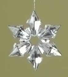 Home For the Holidays Dazzling Ninja Star Snowflake Christmas Ornament