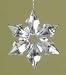 Home For the Holidays Dazzling Ninja Star Snowflake Christmas Ornament