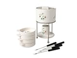 Pfaltzgraff Winterberry Fondue Set