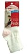 Peds Ladies Sports Socks Lightweights Cotton Qtr. Turn Cuff - 3 Pair Pack