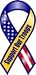 Support Our Troops Ribbon Magnet