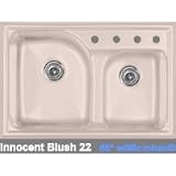 CorStone Avondale Advantage 3.2 Double Bowl Kitchen Sink with Two Faucet Holes 24-2-66