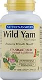 NATURE'S ANSWER, Wild Yam Root Standardized - 60 vegicaps