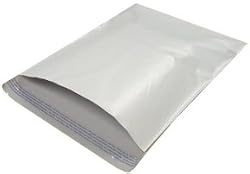 California Office Supply- 100 12x15.5 WHITE POLY MAILERS ENVELOPES BAGS 12 x