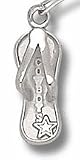Sterling Silver DALLAS "COWBOYS" STAR FLIP FLOP 5/8"