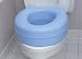 Deluxe Plastic Toilet Seat Riser, White