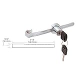 CRL Chrome Glass Showcase Lock - Keyed Alike