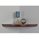 Architectural Elements Corner Shelf -Cherry Finish (Cherry) (2H x 18W x 18D)