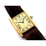 Vintage Antique watch: Pre-owned Mens Must de Cartier Watch Vermeil Champagne Dial Swiss Quartz... by Cartier