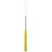 Carlisle 4018004 Yellow 1-Inch Sparta Spectrum Valve & Fitting Straight Brush with Plastic Handle (Case of 12)