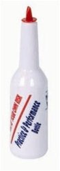 White Flair Bottle - 3" X 11-1/5"