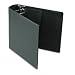 Samsill 17680 Top Performance DXL Angle-D Binder w/Label Holder, Locking 3 Rings, Black