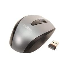 LogiLink Maus optisch Funk 2.4 GHz mit 5 Tasten