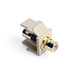 Dimmer Switches: 40830-BIY Leviton QuickPort RCA Speaker Jack Connectors