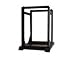 Dynapower 20U Open Rack Black 4 Post Image