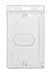 Frosted Vertical Rigid Plastic Card Dispenser 1840-6500