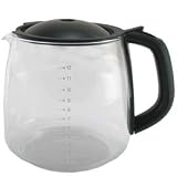 Krups F15B0G FME Replacement Carafe - 12 Cup Black