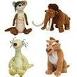 Ty Ice Age Set of 4 Beanie Babies (Buck, Diego, Sid, Manny)