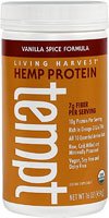 Living Harvest Organic Vanilla Spic Hemp Protein 16 oz