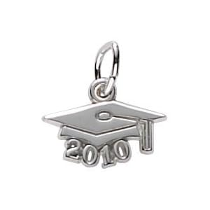 Buy Graduation Cap 2010 Charm by Rembrandt Charms by Rembrandt Charms