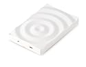 Powerfreakz Ripple 2.5-Inch SATA USB 2.0 External Hard Drive Enclosure - White