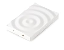 Powerfreakz Ripple 2.5-Inch SATA USB 2.0 External Hard Drive Enclosure - White