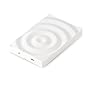 Powerfreakz Ripple 2.5-Inch SATA USB 2.0 External Hard Drive Enclosure - White