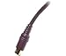 Steren - Video cable - S-Video - 28 AWG - 4 pin mini-DIN (M) - 4 pin mini-DIN (M) - 3 ft - shielded - black