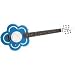 Daisy Rock Debutante Daisy Short Scale Electric Guitar (Awesome Blue)