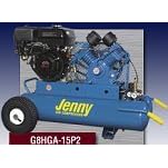 Jenny J11HGA-30P 11 30 Gallon Honda GX Gasoline Engine Recoil Start Gas Compressor