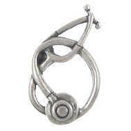 Stethoscope Lapel Pin