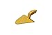 Superio 417 Snow Trowel, V Shape, Yellow