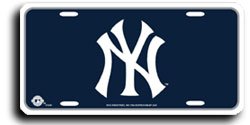 MLB License Plate - New York Yankees