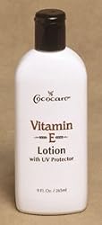 Cococare - Vitamin E Lotion with UV Protector, 9 Oz.
