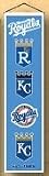 Kansas City Royals MLB Wool 8" X 32" Heritage Banner