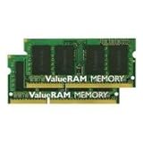 ValueRAM 16GB Kit (2x8GB) 1333MHz DDR3 PC3-10600 Non-ECC CL9 SODIMM Notebook Memory KVR13S9K2/16