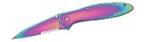 Kershaw Rainbow Folding Knife w/Serrated Edge
