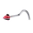 Black Red STRIPED CONE Nose Ring