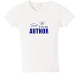 Trust Me I`m An Author Jr. Miss Fitted Tee